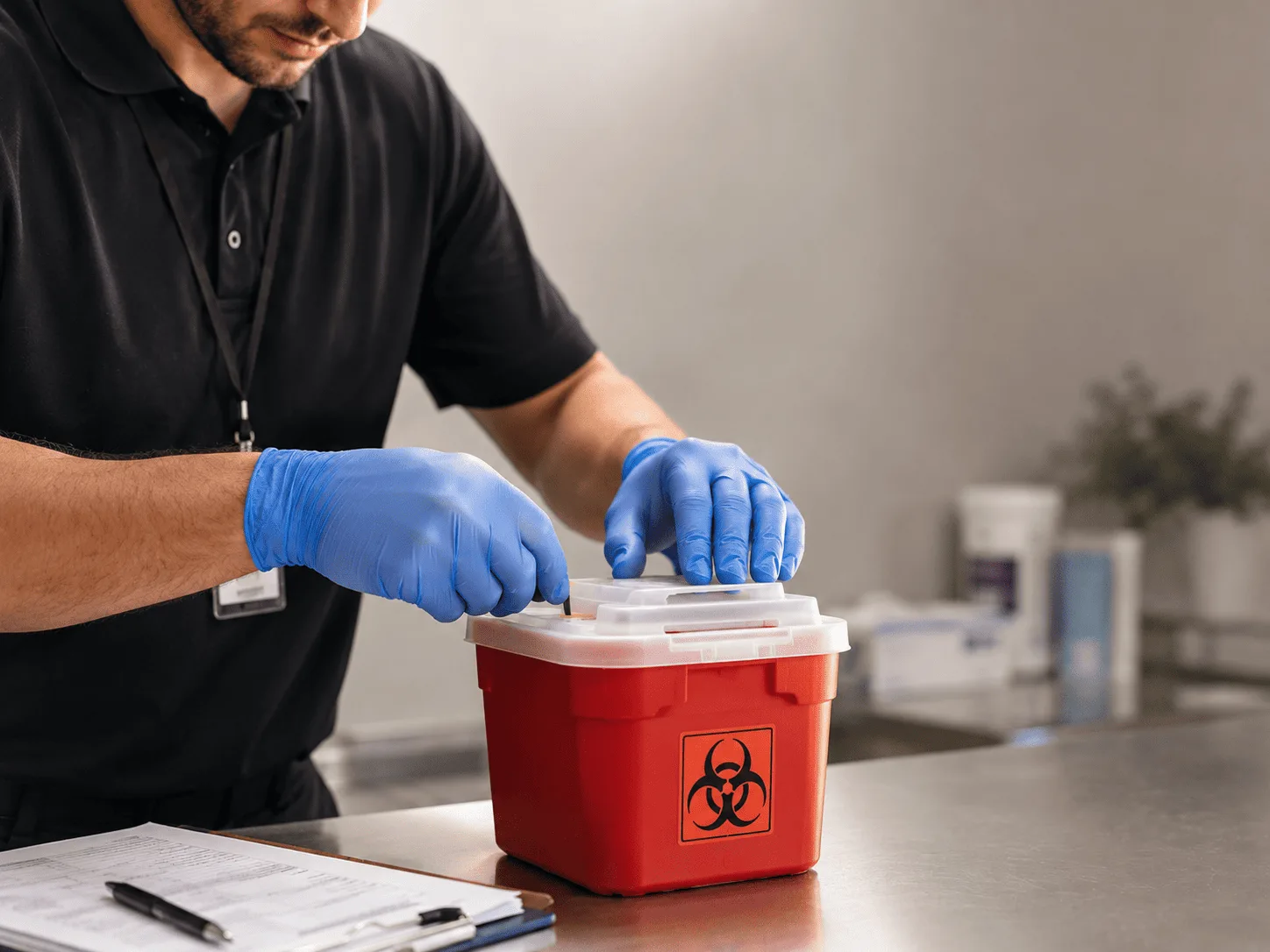 Why choose Sharps Waste Disposal in Saffell, AR
